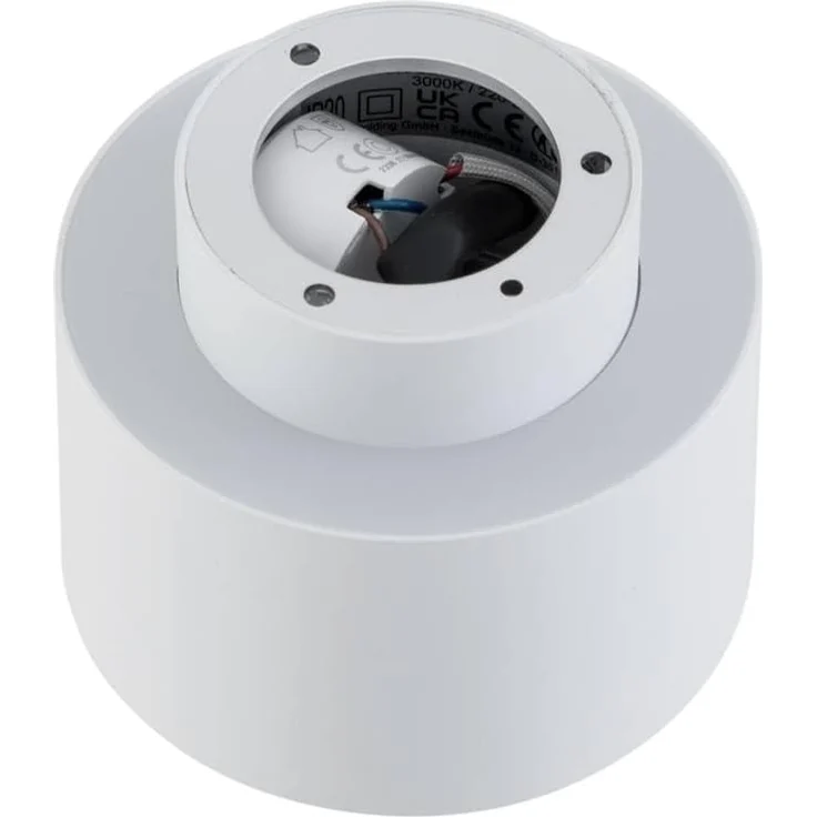 Lindby Deckenstrahler Nivoria, LED, Metall, Weiß warmweiß IP20, LED 15 W gesamt, warmweiß – Bild 7