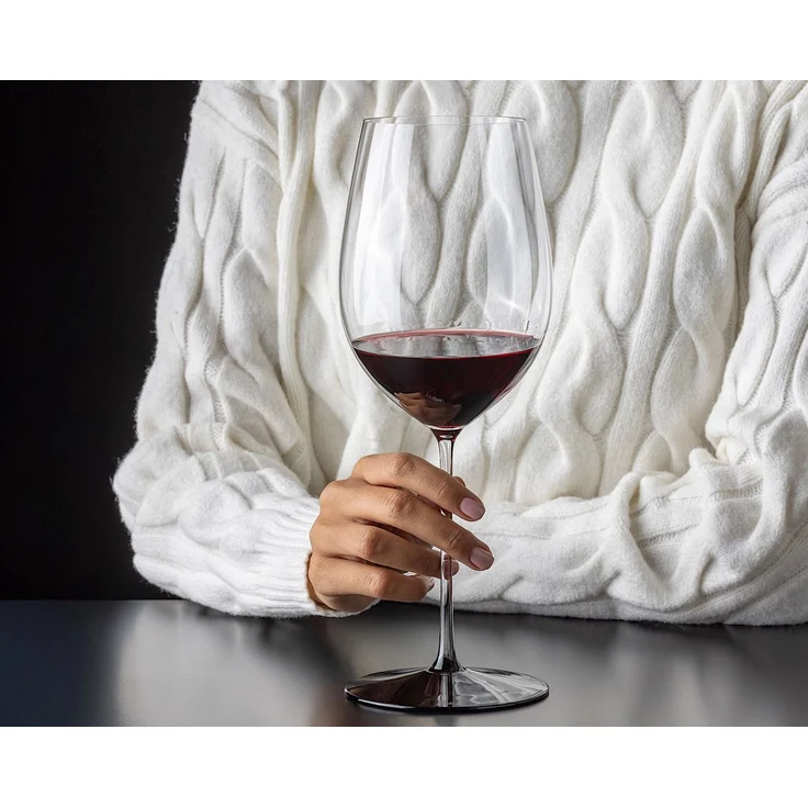 RIEDEL 4110/00 FATTO A MANO BLACK TIE Bordeaux Grand Cru Weinglas – Bild 6