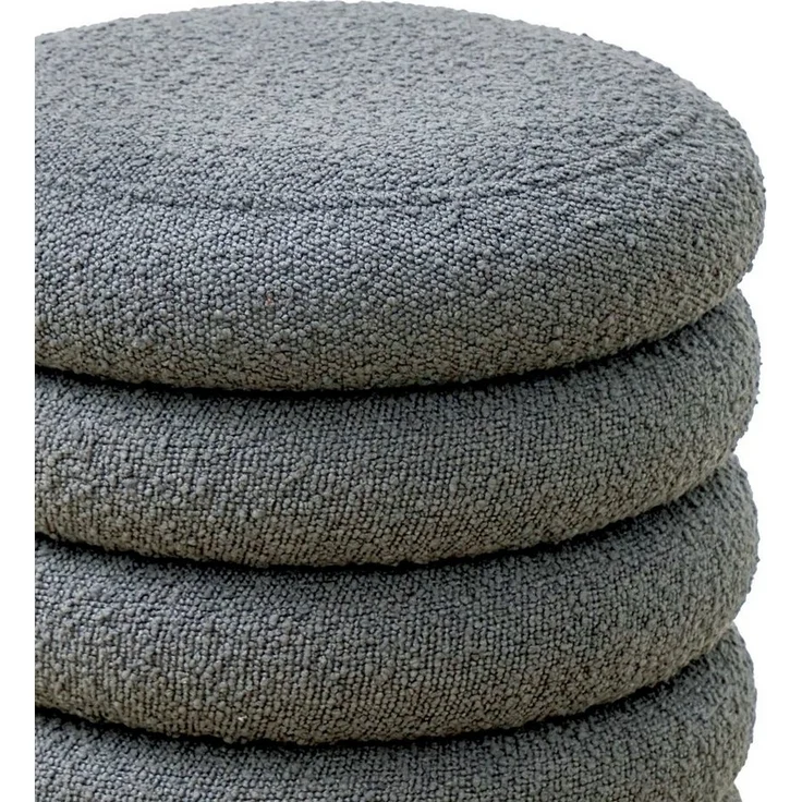 SVITA Stauraumhocker BLOSSOM XS, Pouf, Mit Stauraum, Bouclé-Bezug, Bequeme Polsterung, Modern – Bild 3