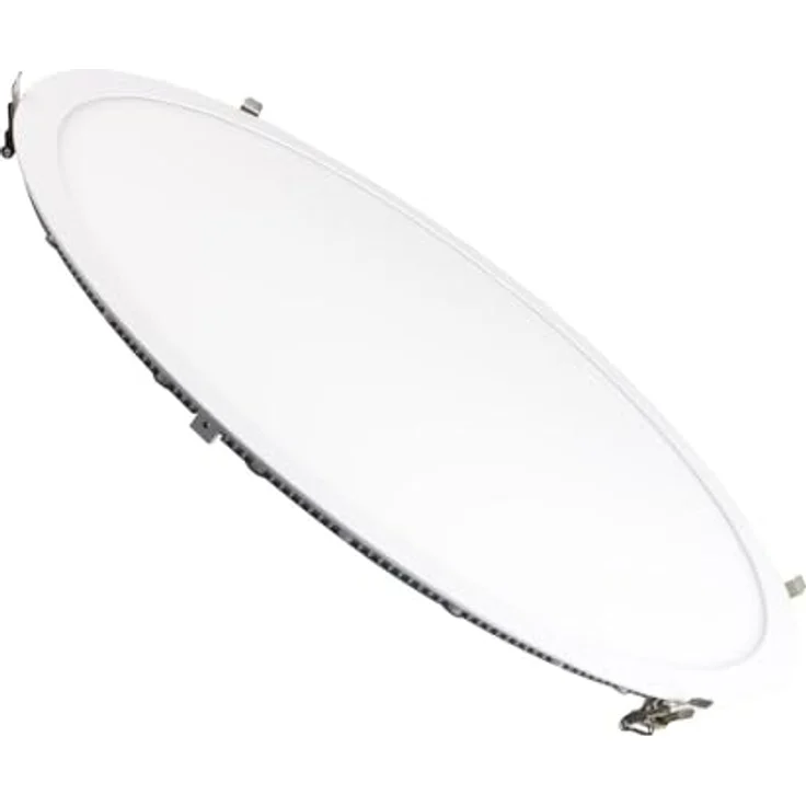 LEDKIA LIGHTING LED Einbaustrahler flach 48W rund SuperSlim Ø 585mm, 3000K Warmweiß, IP20 Schutz  – Bild 3