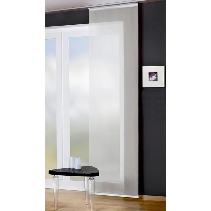 HOME WOHNIDEEN Schiebegardine ROM, Paneelwagen (1 St), transparent, HxB: 245x60 – Bild 1