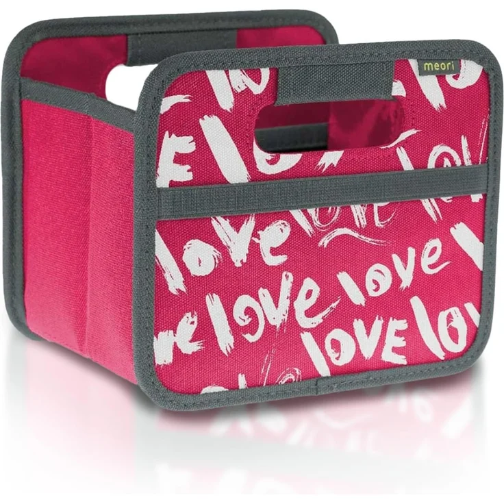 Meori - Faltbox Mini Aufbewahrungsbox Klappbox Love A100314 – Bild 1