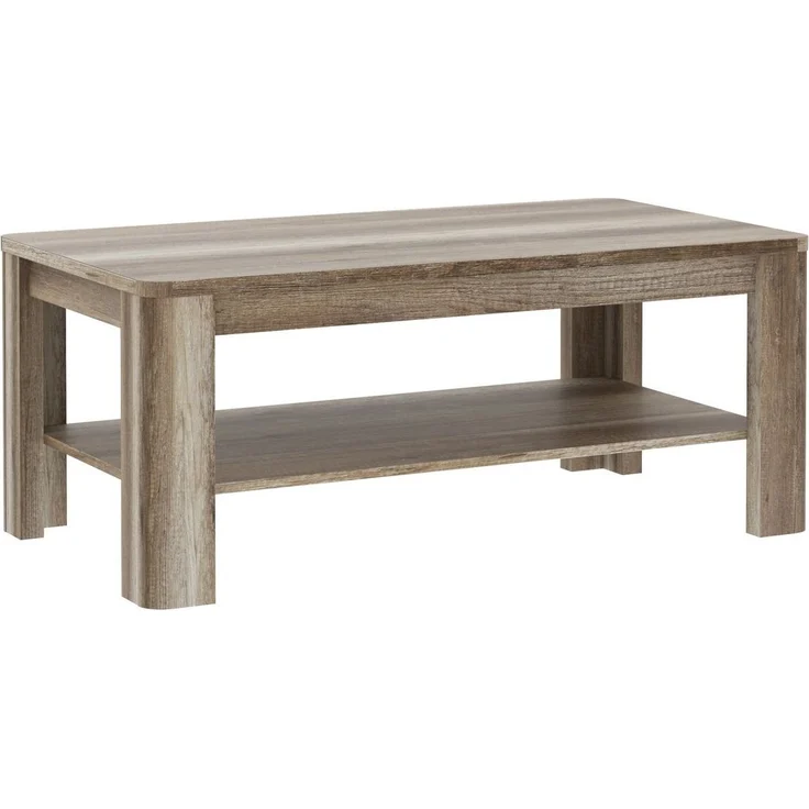 Forte Möbel Tiziano Couchtisch, Holzwerkstoff, Antikeiche, B x H x T: 110 x 45 x 60 cm – Bild 5