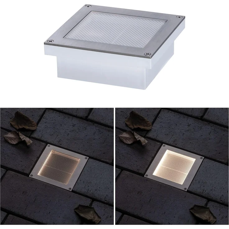 Paulmann No. 94238 Solar LED Bodeneinbauleuchte Aron 10x10 cm mit Bewegungsmelder – Bild 17