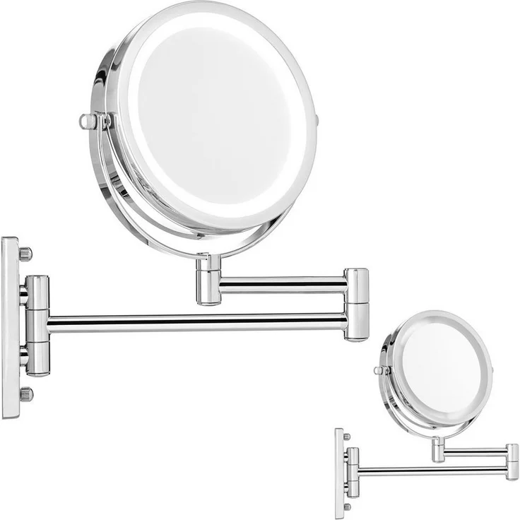 Kosmetikspiegel LED Schminkspiegel Vergrößerungsspiegel Wandspiegel Beleuchtet – Bild 5