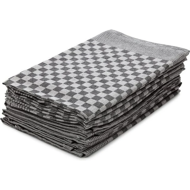 Hometex Premium Textiles Geschirrtuch Trockentuch, Profi-Küchentücher , (10er Set Geschirrtuch Grubentuch, 100% Baumwolle Zwirn, Sehr saugfähig - Premium Qualität) – Bild 4