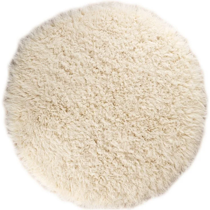 Steffensmeier Wollteppich Flokati 3000, rund, original griechischer Flokati Teppich