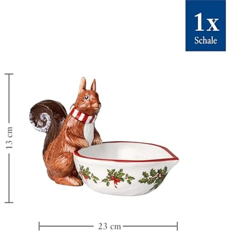 Villeroy & Boch Toy's Fantasy Eichhörnchen mit Schale – Bild 5