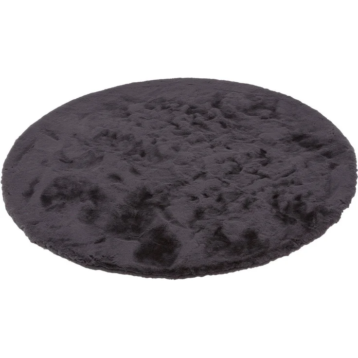 SCHÖNER WOHNEN-Kollektion Fellteppich Tender, rund, Höhe: 26 mm, besonders weich durch Microfaser, Kunstfell, waschbar, Wohnzimmer – Bild 4