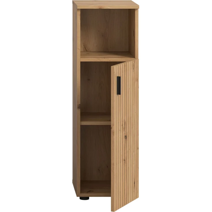 Badschrank B/H/T: 30x95x30 cm in Artisan Oak Nachbildung und -- – Bild 3