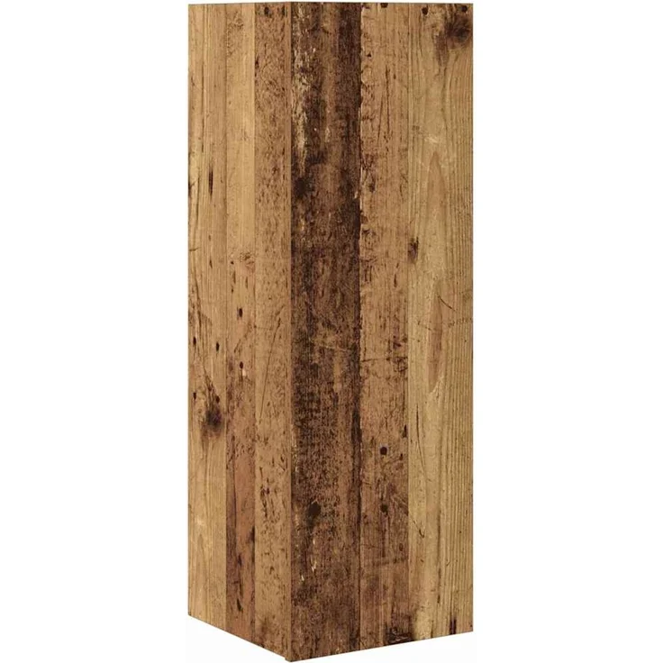 vidaXL TV-Schrankset Wandmontiert 8 pcs Altholz Holzwerkstoff 3393132 – Bild 5