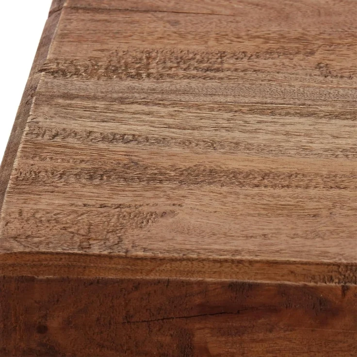 DESIGN DELIGHTS Hocker Vintage HOLZHOCKER "RUSTICO", Altholz massiv, rustikaler Sitzhocker – Bild 5