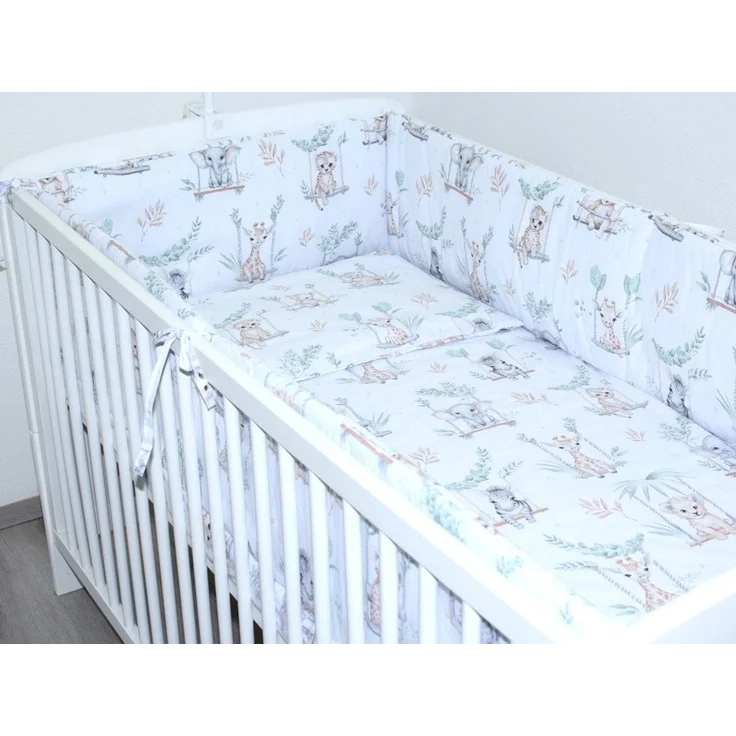 Primawela Bettnestchen Nestchen 420 cm Bettumrandung Baby Bett Kinder Nest Kopfumrandung