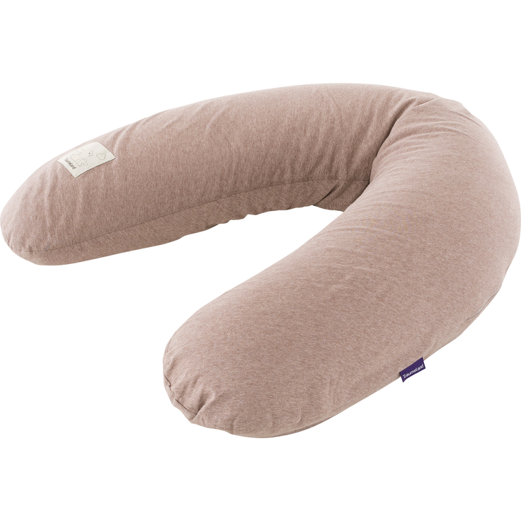Stillkissen elastisch kastanie meliert 180 cm