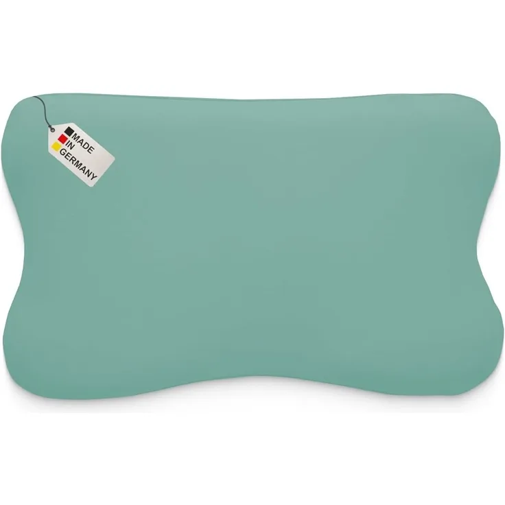 DUKAL Kissenbezug passend für Blackroll Recovery Pillow und weitere, 100% Baumwolle, (1 Stück), aus hochwertigem Doppel-Jersey, mit Reißverschluss, Made in Germany
