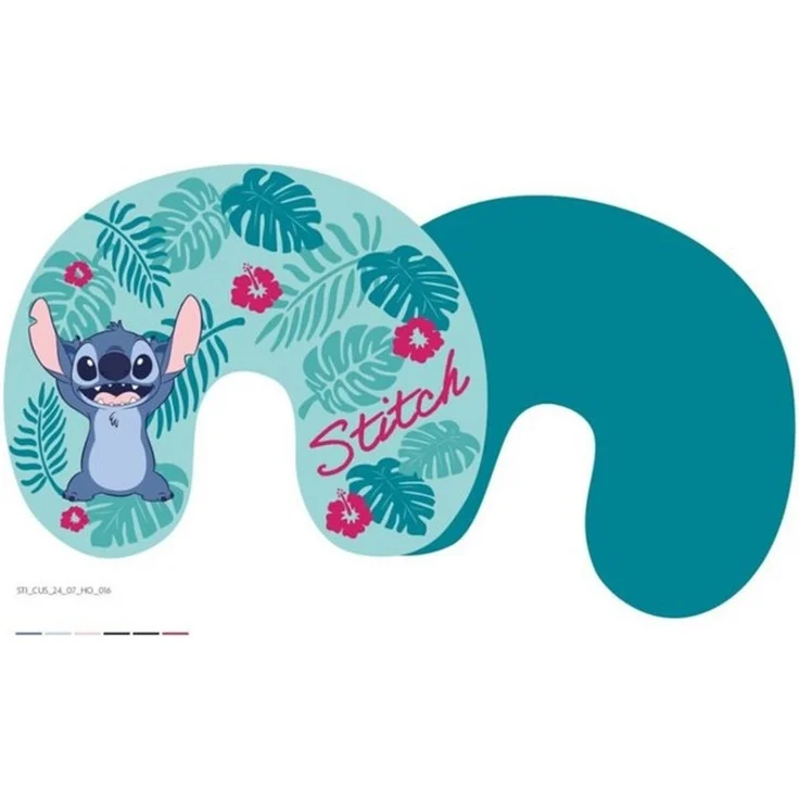 Disney Nackenkissen Disney Lilo und Stitch Hibiscus Reisekissen, Nackenkissen – Bild 2