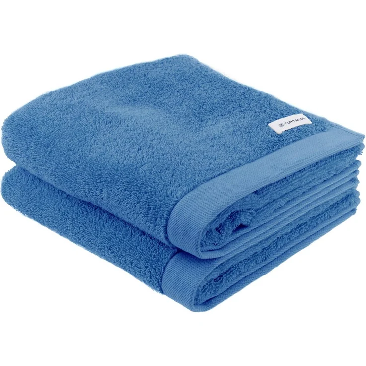 TOM TAILOR HOME Handtuch COLOR BATH, Frottier (2-St), 100% Baumwolle, 50x100 cm, uni, große Farbauswahl – Bild 1