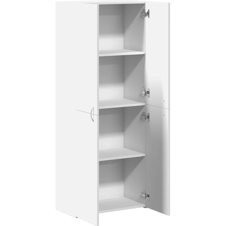 vidaXL Aktenschrank Weiß 60x32x153 cm Holzwerkstoff 3276644 – Bild 6