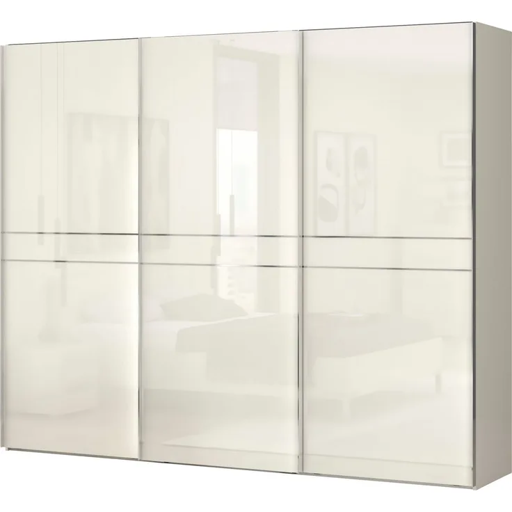 Places of Style Schwebetürenschrank Piano UV lackiert, hochglänzend, mit Soft-Close Funktion