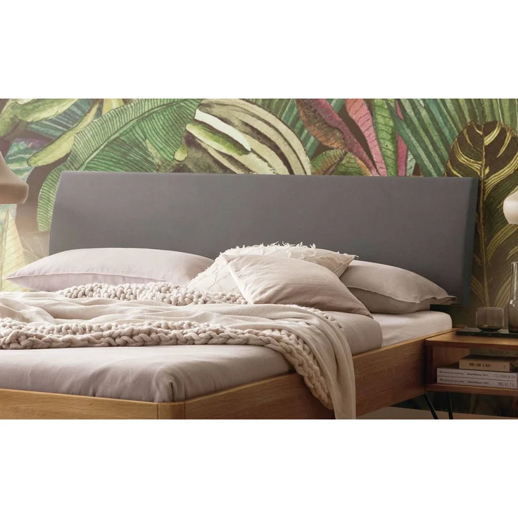 Hasena Massivholzbett Lugano Wildeiche mit Kopfteil 200x220 cm – Lounge – Bild 3