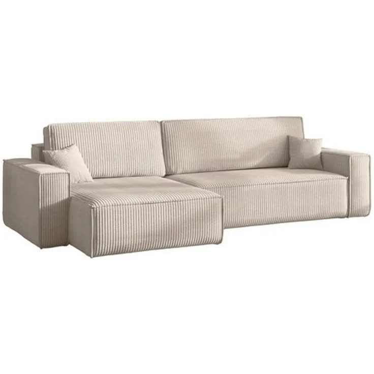 Kaiser Möbel Ecksofa mit schlaffunktion und bettkasten, BEST XL stoff Poso, Quelle, Verita, Mit Bettfunktion und Bettzeugfach – Bild 4