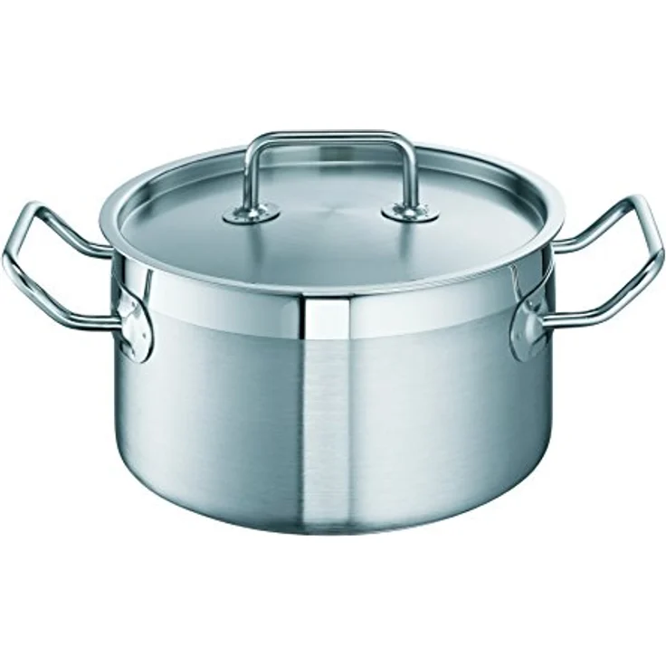 Schulte-Ufer Profi-Line i Meister-Topfset, 5-tlg, Kochtopf, Bratentopf, Töpfe, Edelstahl, Set 481 – Bild 8