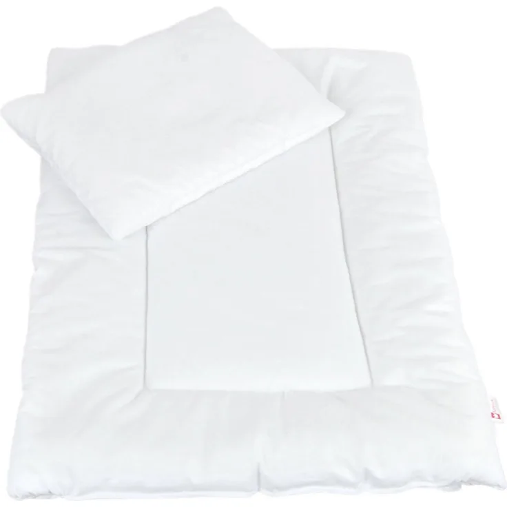 BabyLux Kinderbettdecke + Kopfkissen BABYLUX 2 tlg. Set Kinderwagen Bettwäsche FÜLLUNG 60x78cm Decke+Kissen, BabyLux Bettwäsche Füllung 60 x 78 cm
