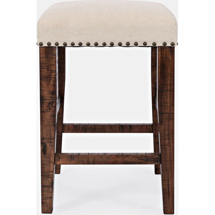 Livin Hill Avola AV1931-74 Stehtisch mit Hockern, Akazienholz, Furnier, Stoff, 91,5 x 46 x 188 cm – Bild 8