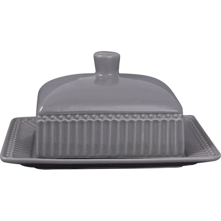 Greengate Butterdose Alice stone grey medium – Bild 1