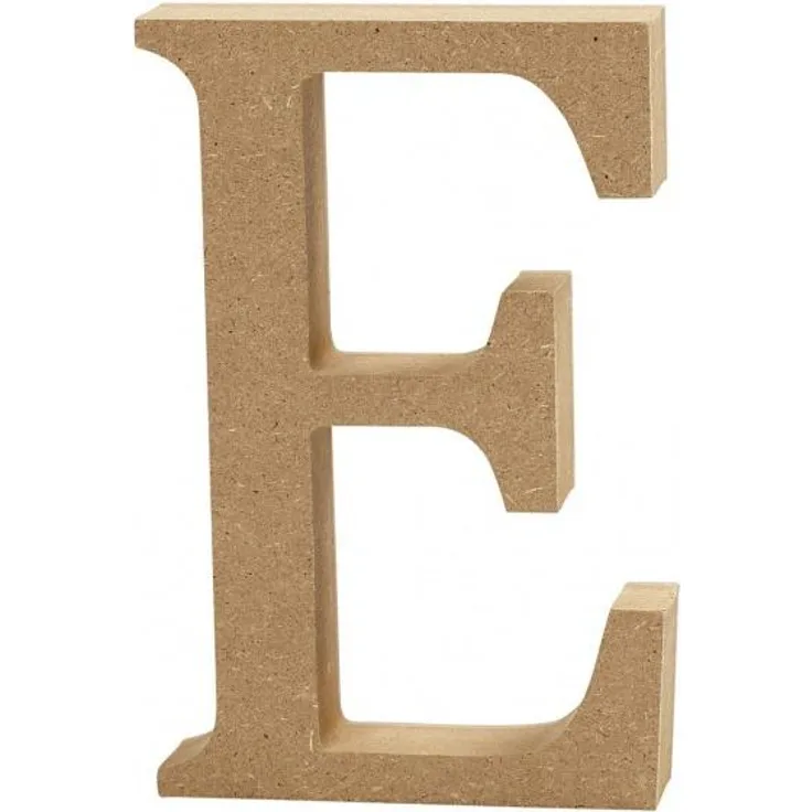 buchstabe E MDF 13 cm