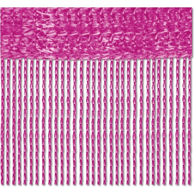 Fadenvorhang 90x240 Fadengardine Insektenschutz Raumteiler Auswahl: pink - fuchsia – Bild 1