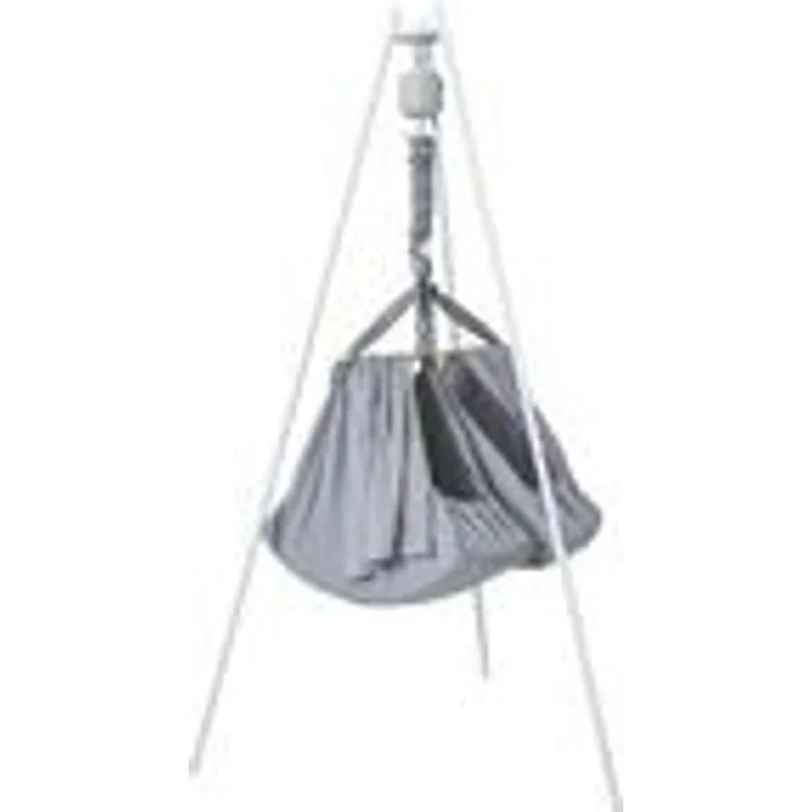 Membantu Premium Set Twin inkl. Ständer und Federwiegenmotor LeeLoo02 Grey