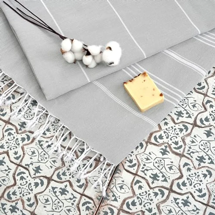 Turquoise Home Strandtuch Bliss XXL 200x220 cm Strandmatte, Picknickdecke – Bild 8