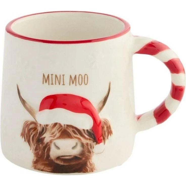 Next Becher Baby Henkeltasse, Weihnachten/Hochlandrind Hamish, 1-tlg, Steingut