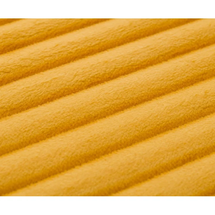 Gözze Badematte Berlin, Höhe 7 mm, rutschhemmend beschichtet, fußbodenheizungsgeeignet, Polyester, rechteckig, Badteppich, Uni Farben, Cord Optik, waschbar – Bild 6