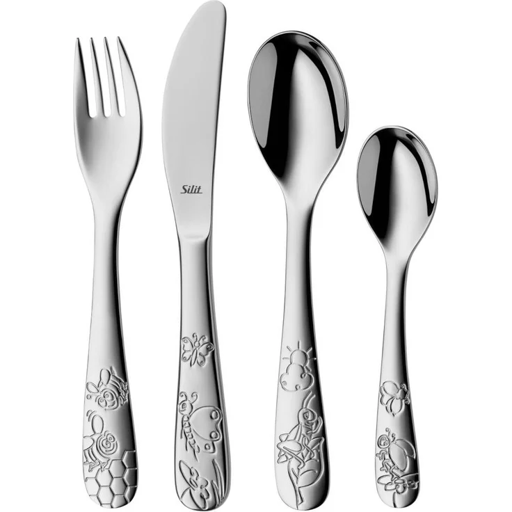 Kinderbesteck Trend 4-teilig – Bild 1