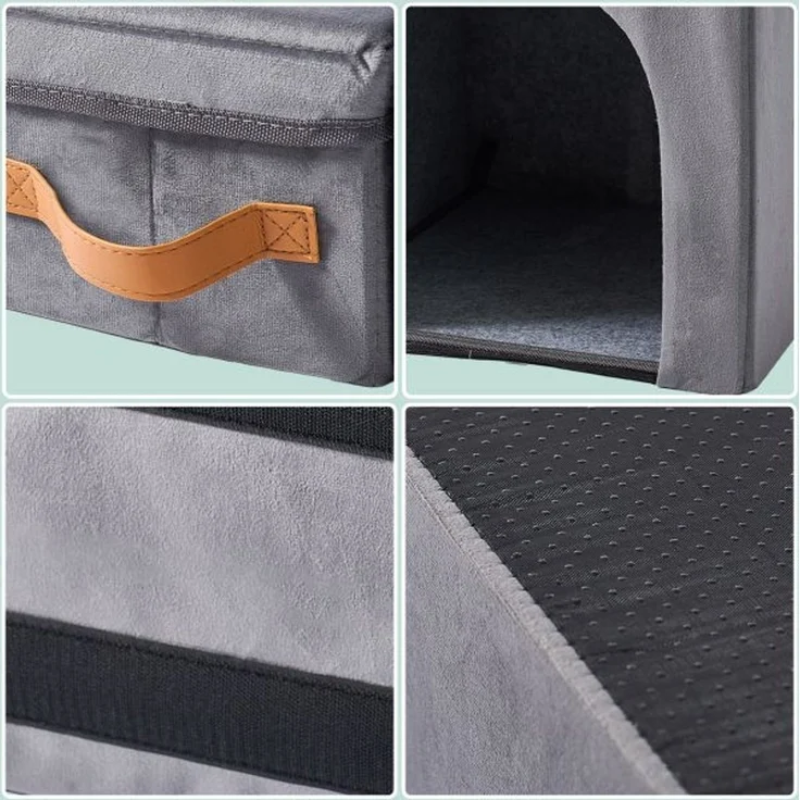 Relaxdays Faltbare Hundetreppe mit 3 Stufen – Bild 7