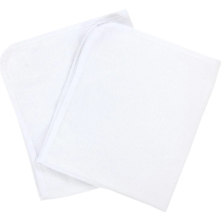TupTam Wickelauflage mit 2 wasserfesten Frotteebezügen – weich gepolstert & hautfreundlich MAR02579, Farbe: Wald/Beige, Größe: 70x70 cm – Bild 5