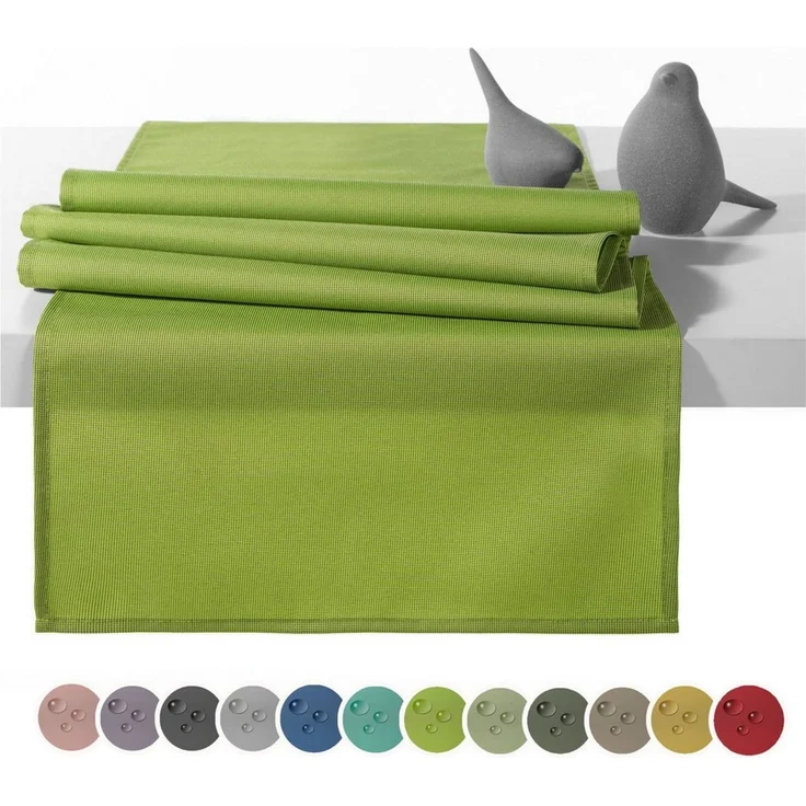 heimtexland Tischdecke Outdoor Tischläufer wetterfest Garten Tischdeko (Stück 1-tlg, 1), schmutz-/wasserabweisend I UV-beständig I waschbar – Bild 5