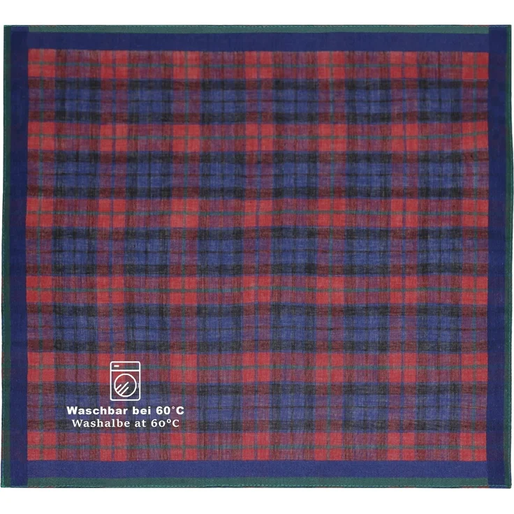 Betz Taschentuch 12 Stück Damen Stoff Taschentücher Paloma III Größe 30x30 cm, (Set, 12-St. Dessin 10), 100% Baumwolle, Dessin 10 – Bild 3