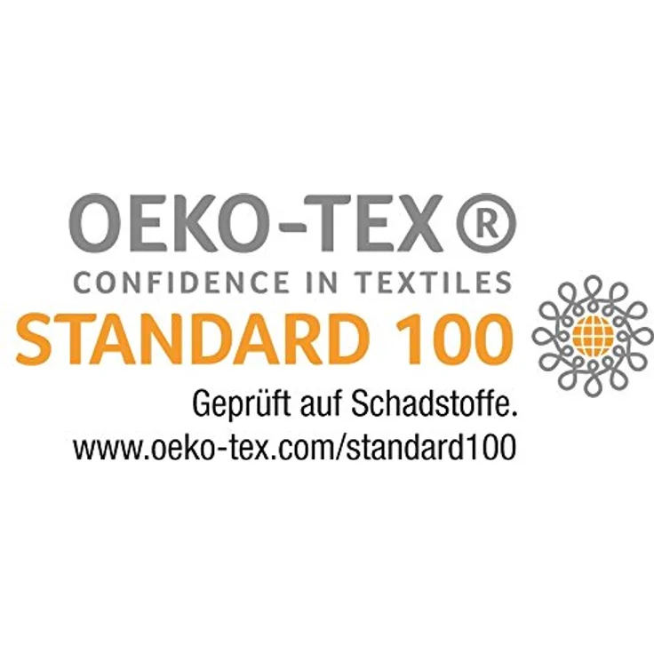 wometo Kissenhülle Strick, Grau, 45x45 cm, Oeko-Tex® zertifiziert, 2-teilig mit verdecktem Reißverschluss – Bild 7