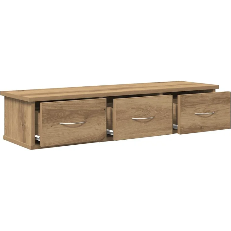 vidaXL Wandschrank Artisan-Eiche 88x26x18,5 cm Holzwerkstoff 855861 – Bild 4