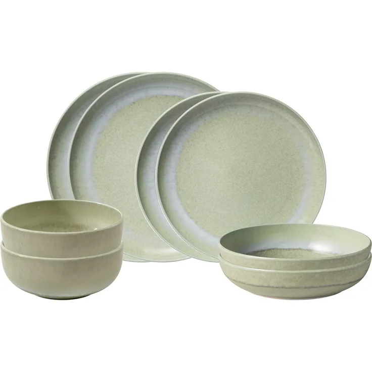 like. by Villeroy & Boch Perlemor Alga Einsteiger-Set 8-teilig