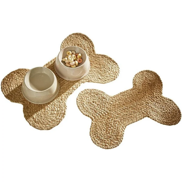 Mirabeau Futternapf Futternapfunterlage 2er Set Rinley braun – Bild 1