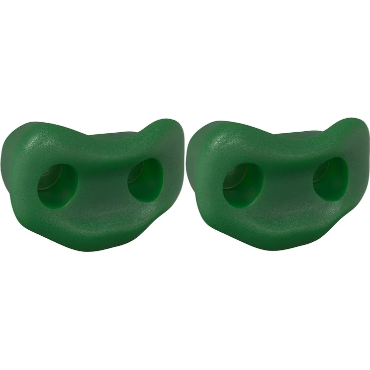 vidaXL Klettergriff 2 pcs Grün 100 x 67 x 43 mm PP 865009 – Bild 2