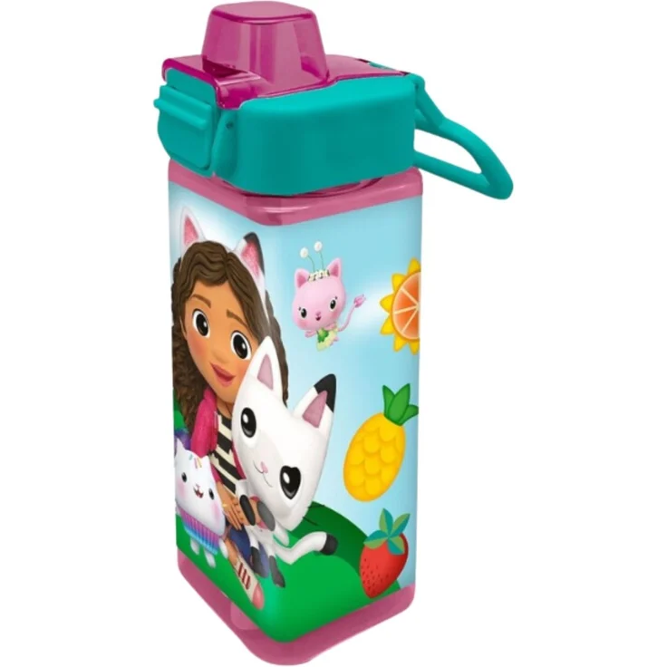 Gabby's Dollhouse Trinkflasche aus Aluminium - 500 ml, perfekt für unterwegs – Bild 2