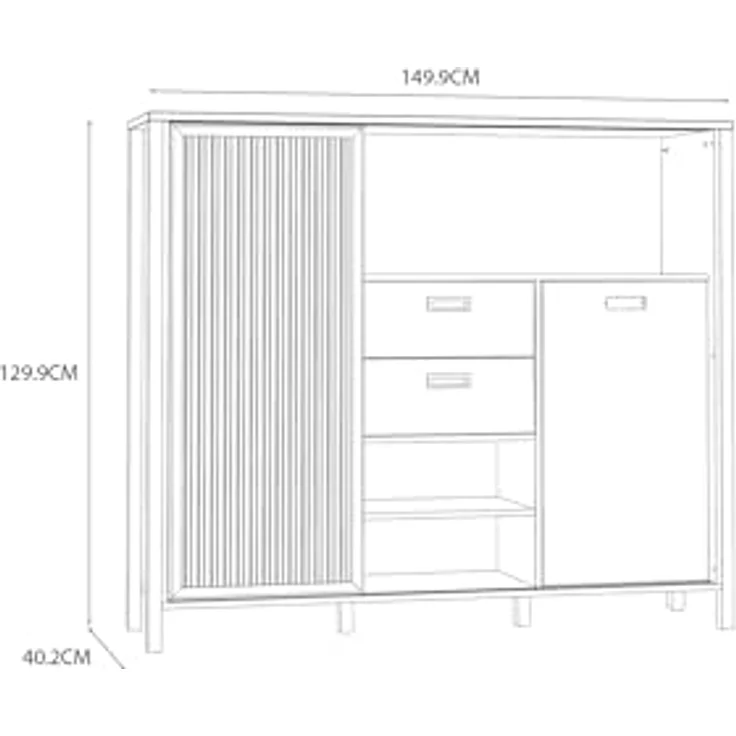 Highboard ARENSBURG – Bild 2