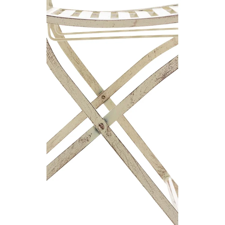 CLP 2er Set Gartenstühle Sibell,antik-creme – Bild 10