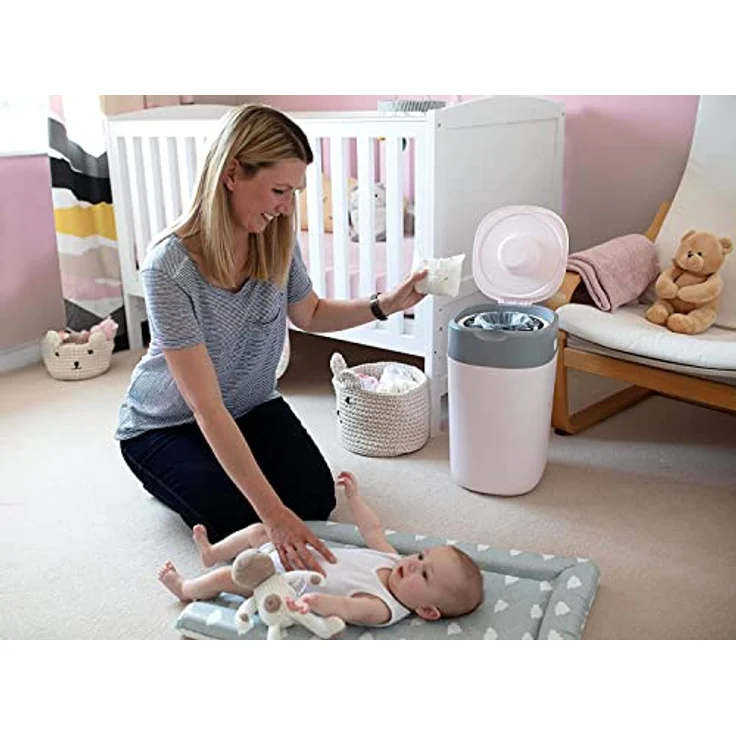 TOMMEE TIPPEE Nachfüllkassette Twis &Click + Sangenic Tec Windeleimer 6er Set – Bild 6