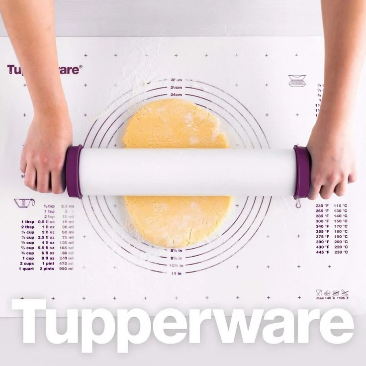 TUPPERWARE Nudelholz Teigrolle – Bild 2
